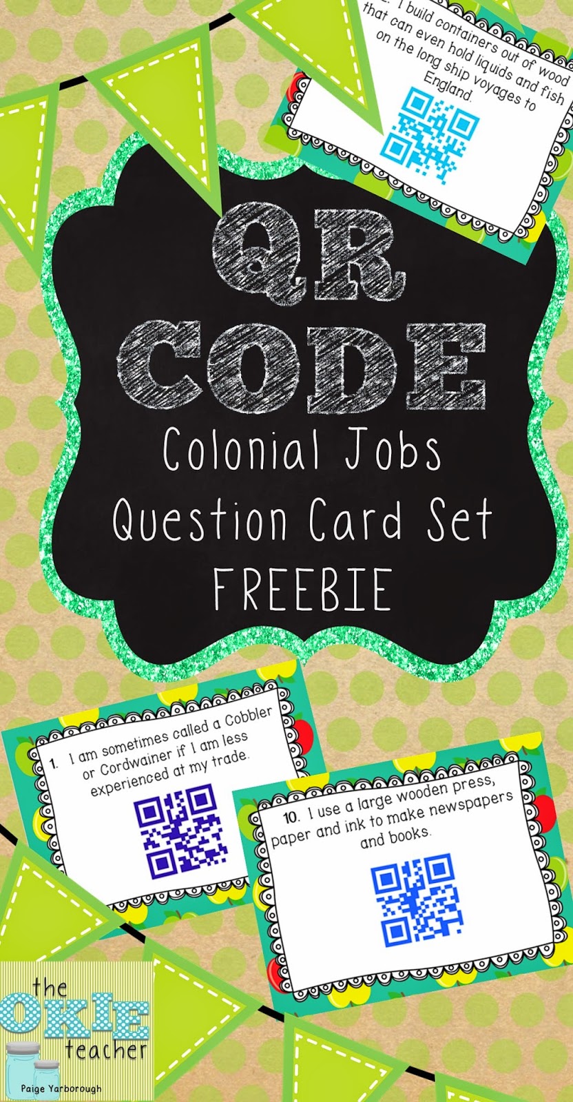 https://www.teacherspayteachers.com/Product/Colonial-Jobs-QR-Code-Question-Card-Set-Freebie-1804688