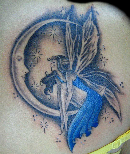 Moon Tattoo Designs For Girls