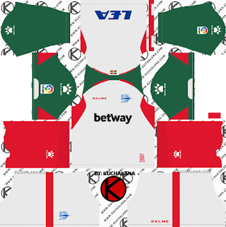  and the package includes complete with home kits Baru!!! Deportivo Alavés 2018/19 Kit - Dream League Soccer Kits