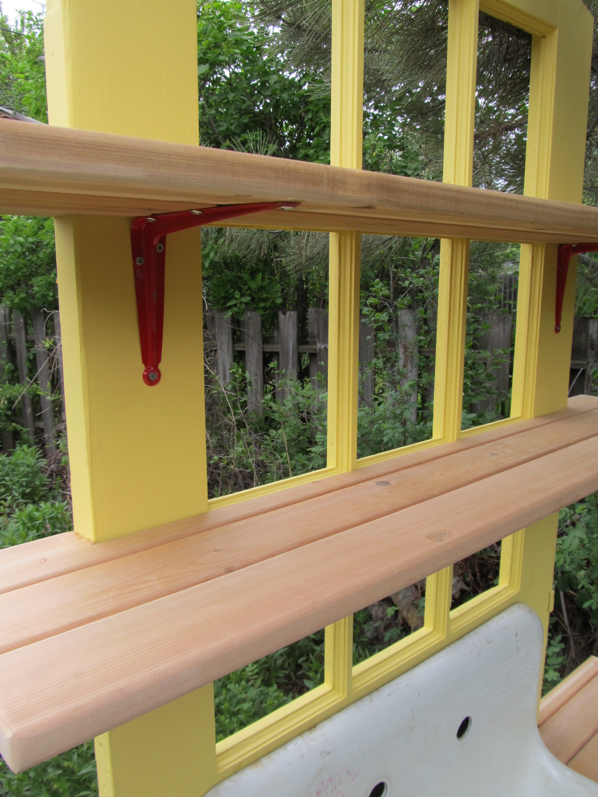 make cedar garden bench
