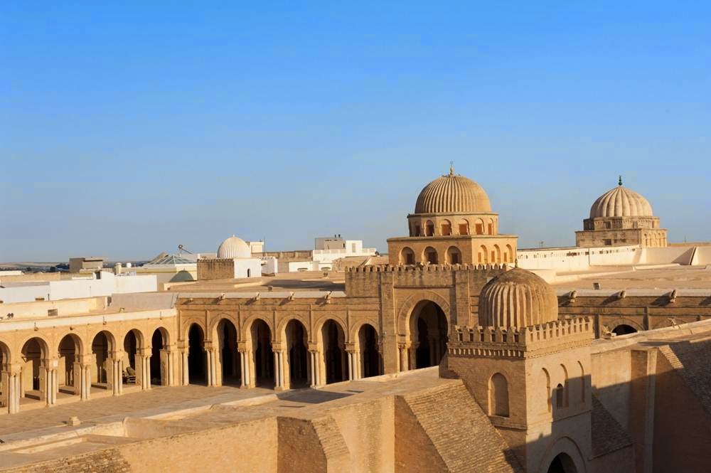 The Great Mosque of Kairouan: An ancient beautiful mosque in North