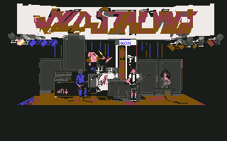 Bill & Ted's Excellent Adventure C64 ending Wyld Stalyns