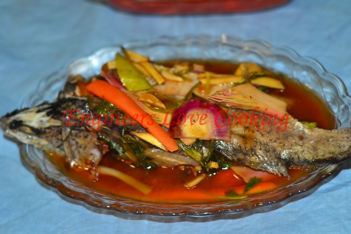 Engineers Love Cooking: IKAN KUKUS / STEAM FISH