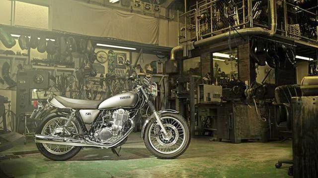 MOTOR SPORT Yamaha SR400 2014 Moge Modern Klasik Terbaru 