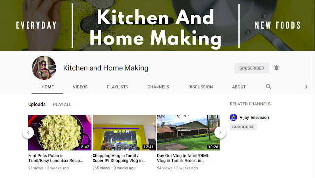 Kitchen and Home Making