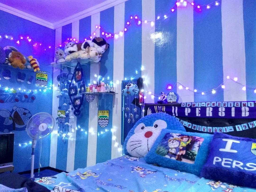 Inspirasi Kamar Anak Tema Biru Doraemon Homeshabbycom