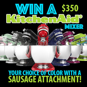 Take the Ohio Pork Council Survey to win a KitchenAid Mixer and sausage attachment