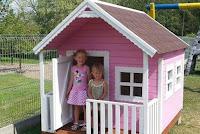 Casas de madera para niños