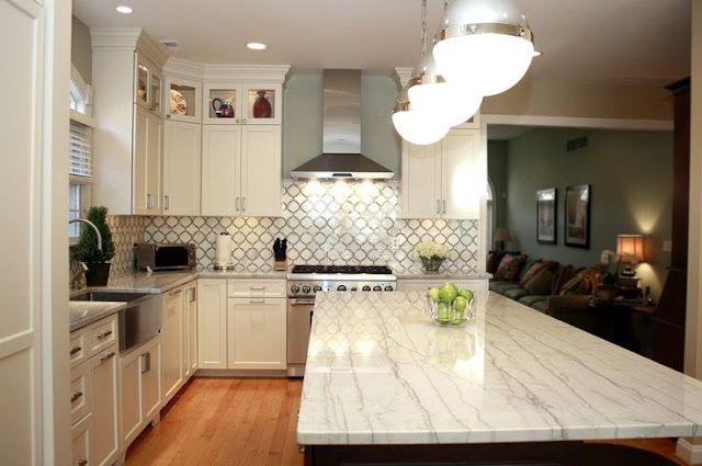 super white quartzite countertops