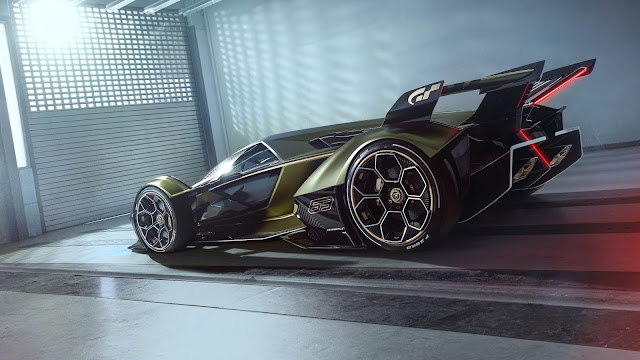 Wallpaper Lamborghini Lambo V12 Vision Gran Turismo 2019, Hd, 4k.