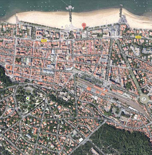 Restaurante-Captain-Aldo-Arcachon-Francia-Mapa