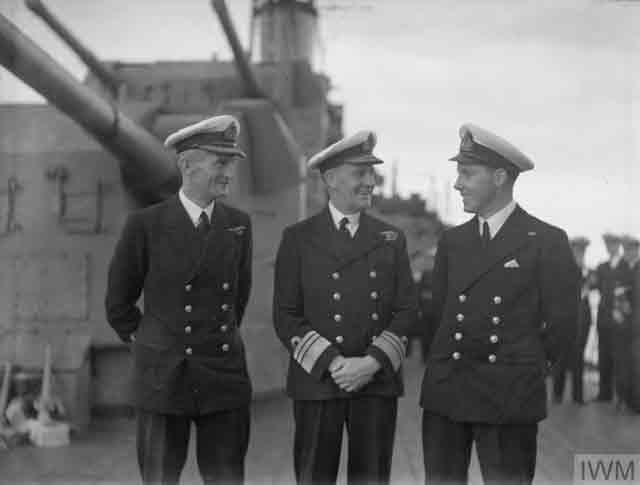 Admiral Somerville aboard HMS Hermione, 26 November 1941 worldwartwo.filminspector.com