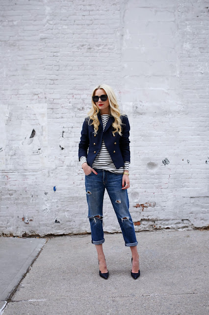 ripped jeans street style 2015 atlantic pacific