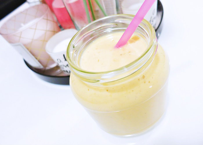 Mango-Bananen-Vanille Shake