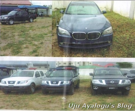 See the Exotic Cars Reportedly Recovered from the former IGP, Solomon Arase