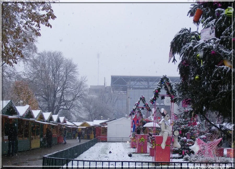 Lyon sous la neige