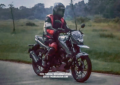 Spyshot terbaru Suzuki Bandit 150