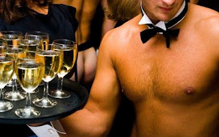 Pop the Fizz Hen Party Weekend Naked Butlers 
