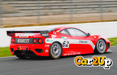 The Ferrari 360 GTC Sports Car