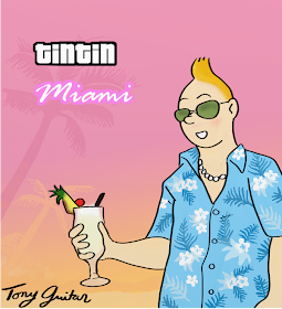 Tintin en Tommy Vercetti de Vice City