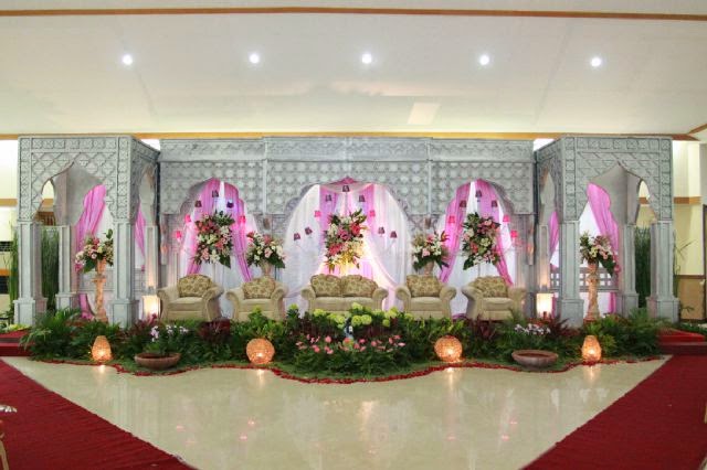 Dekorasi Pernikahan Pelaminan di Gedung type VIP gt; HARGA