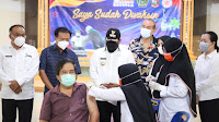 Wali Kota Tanjungbalai Pantau Acara Vaksinasi 