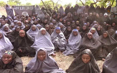 Photo of the Chibok girls