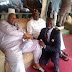  Newly sworn-in LG Chairman kneels down to greet Benue APC Chairman [photos]