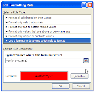 Conditional Formatting Excel