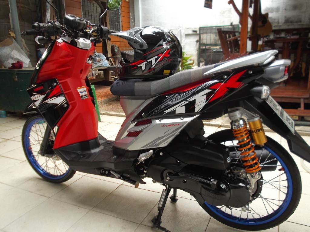  Foto  Modifikasi Motor  X  Ride  Terkeren Dan Terbaru 