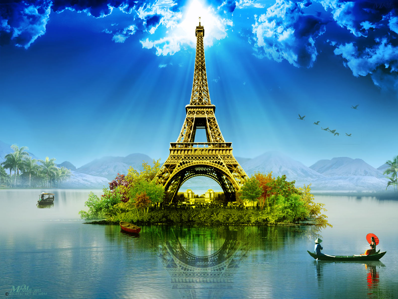 Gambar Wallpaper Pemandangan Paris Gudang Wallpaper