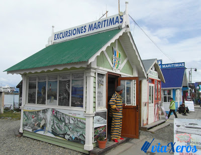 Puestos para navegación canal Beagle