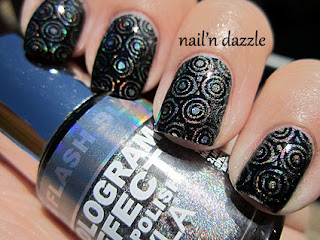 layla holo, holographic, polish, flash, black, bundle, monster, stamped, konad, black