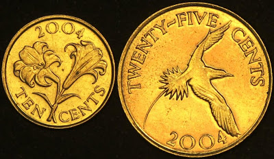 Bermumda coins reverse