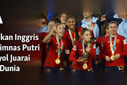 Kalahkan Inggris 1-0, Timnas Putri Spanyol Juarai Piala Dunia