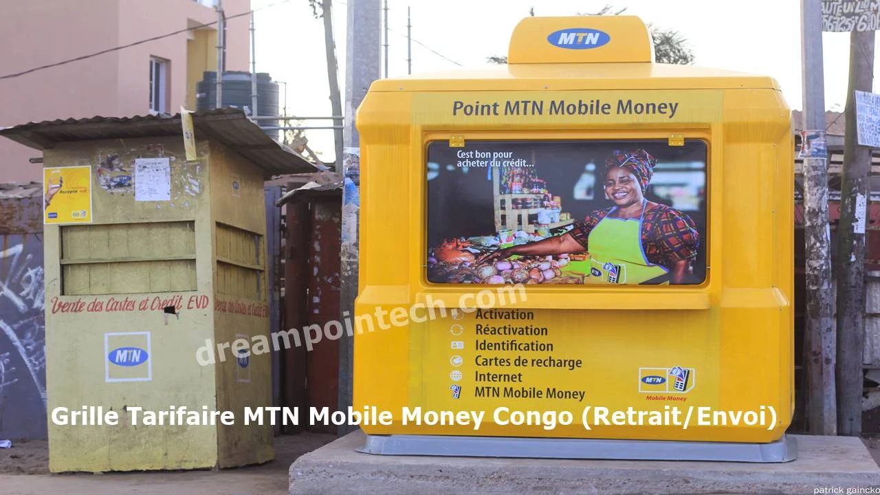 Grille Tarifaire MTN Mobile Money Congo (Frais de Retrait et Envoi)