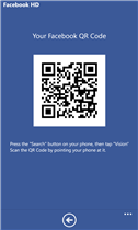 facebook QR code