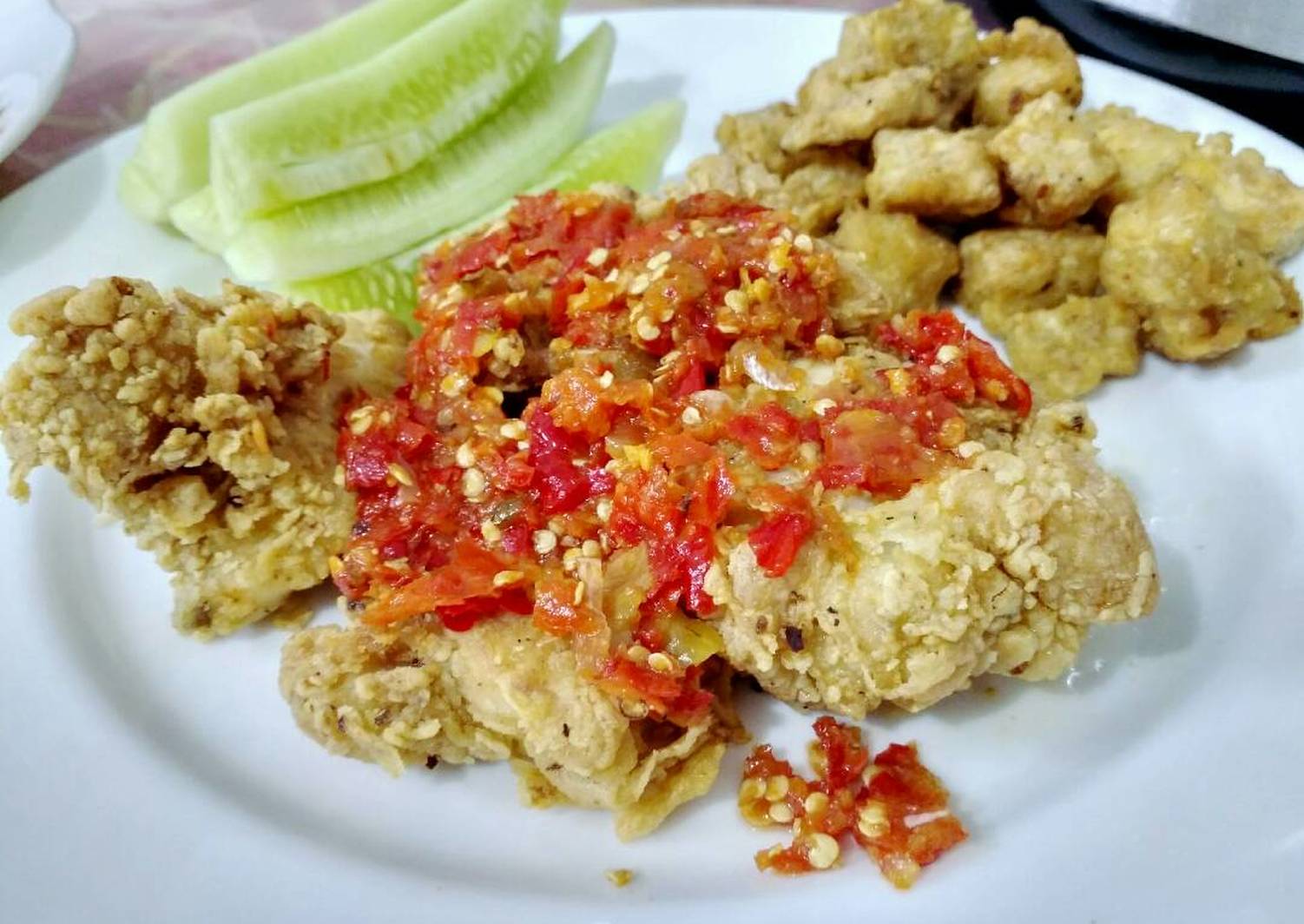 Resep Ayam Geprek Fried Chicken - bangladeshiminority