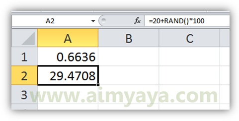 Saat kita menciptakan makalah matematika atau statistika kita sering menunjukkan atau menggunak Cara Membuat Contoh/Sample Data Angka di Microsoft Excel