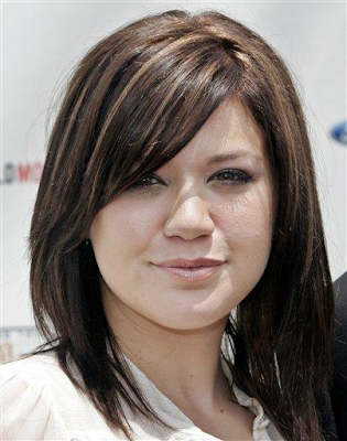 Kelly Clarkson Short Hairstyles 2011