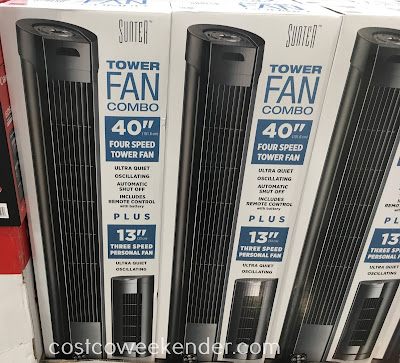 Stay cool this summer with the Sunter Tower Fan Combo