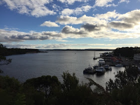 On board for George River cruise, Tasmania