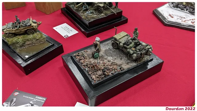 Exposition maquette, Dourdan 2022. Camo75