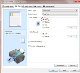 cara ganti setting MS word 2007