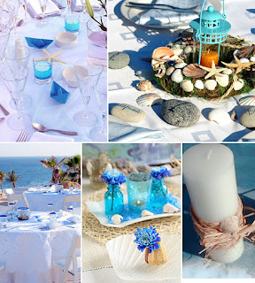 beach wedding centerpieces with sand