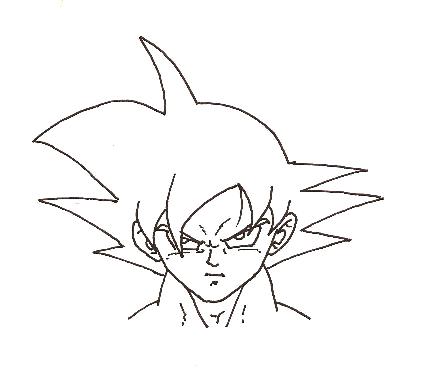 Como dibujar a Goku paso a paso Dragon ball How to  - imagenes de goku para dibujar a lapiz faciles