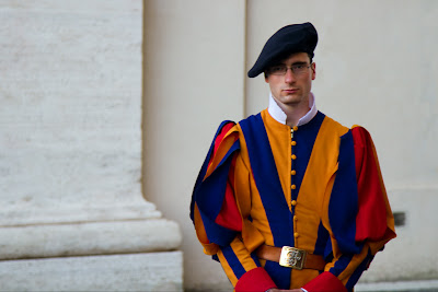 A Member of the Swiss Guard - Vatican City