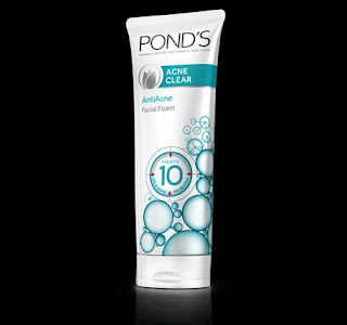 Harga Ponds Acne Clear Multi Action Facial Foam + Scrub Terbaru