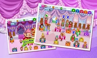 Screenshots of the Snow White Cafe for Android tablet, phone.