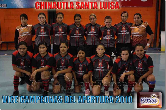 chinautla sub-campeon apertura 2010